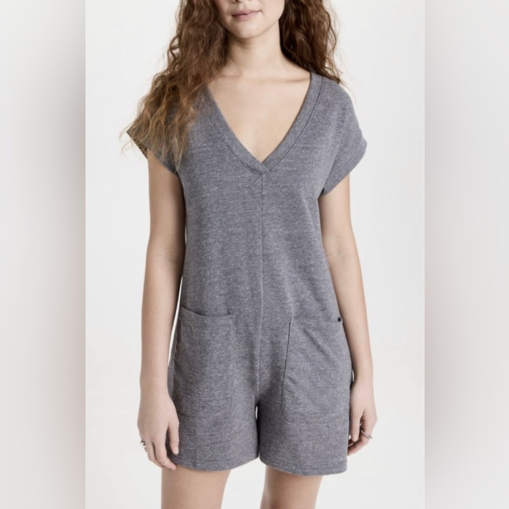 NWT Madewell MWL Sky Terry Romper
